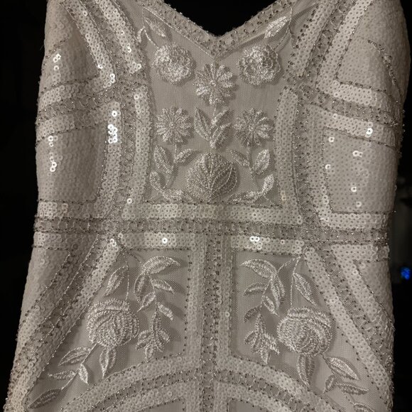 Lulus White Sequin Dress - Picture 8 of 8